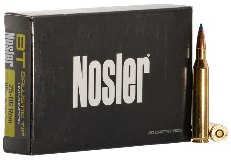 Nosler Ballistic Tip, Nos 40071 Blstc  25-06   115 Bt              20/10