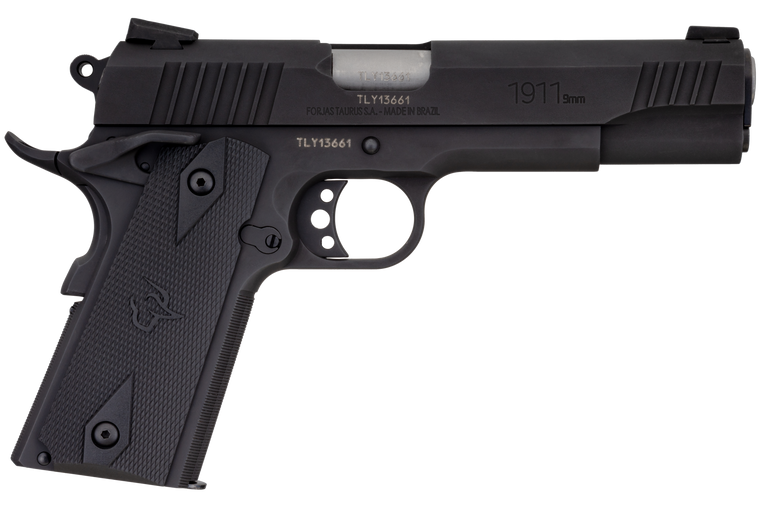 Taurus 1911, Tau 1-191101-9mm     1911 9mm     5   1x9r   Bk/bk