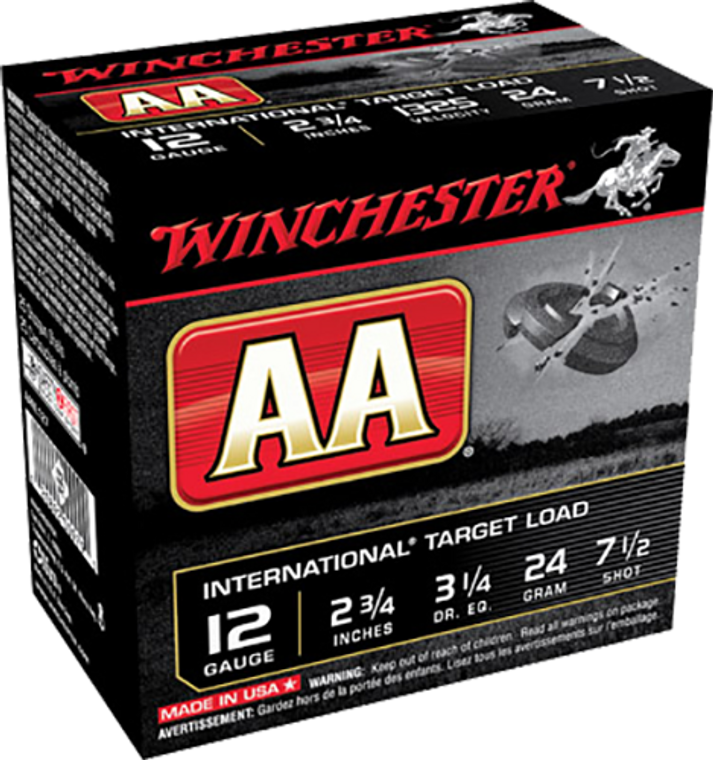 Winchester Ammo Aa, Win Aanl127   Aa Int       12 2.75 7sht 24gm 25/10
