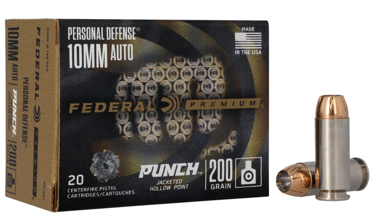Federal Premium, Fed Pd10p1         10mm    200 Jhp           20/10
