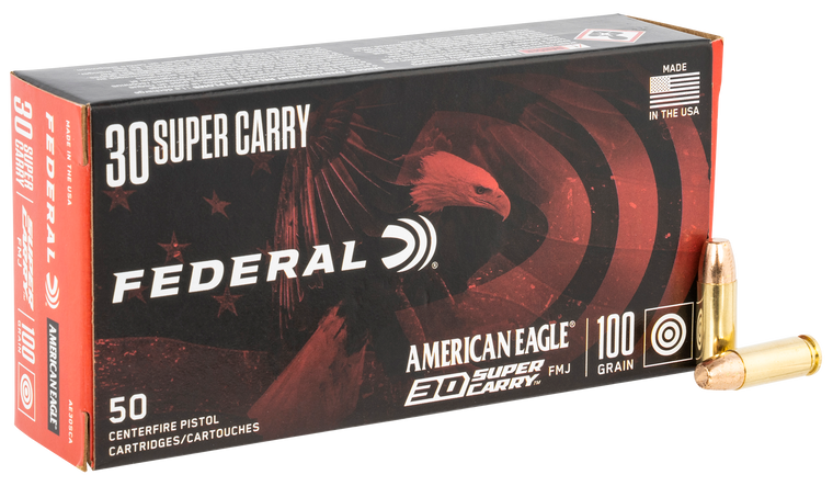 Federal American Eagle, Fed Ae30sca        30supcar 100 Fmj          50/20