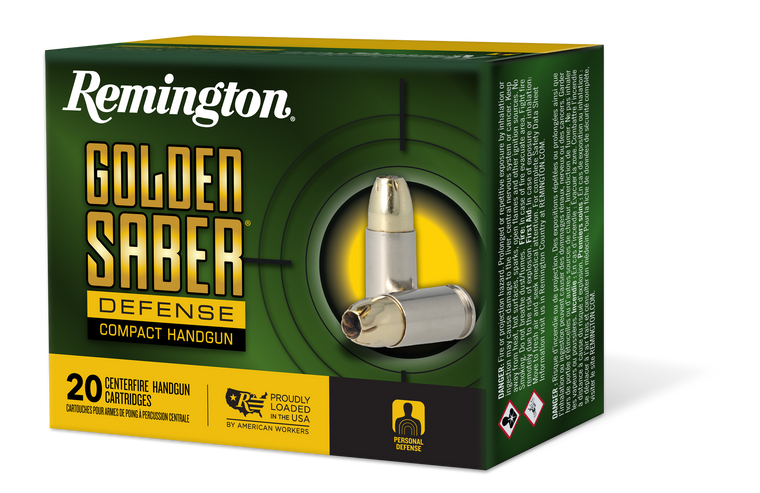 Remington Ammunition Golden Saber, Rem 27613 Gsc9mmbn   9mm     124 Bjhp        20/25