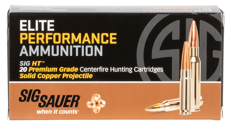 Sig Sauer Elite Copper Hunting, Sig E308h1-20      Elite Cp H  308   150 Gr  20/10