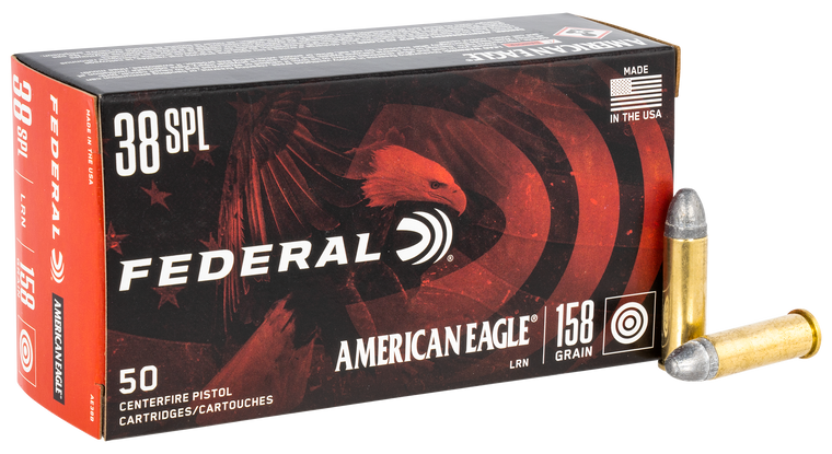 Federal American Eagle, Fed Ae38b          38sp     158 Ldrn         50/20