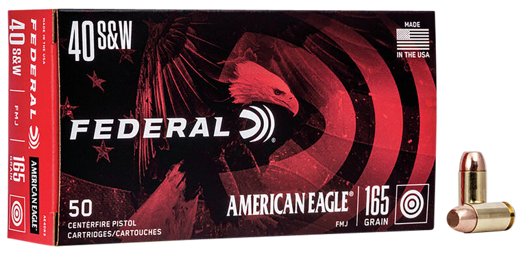 Federal American Eagle, Fed Ae40r3         40       165 Fmj          50/20