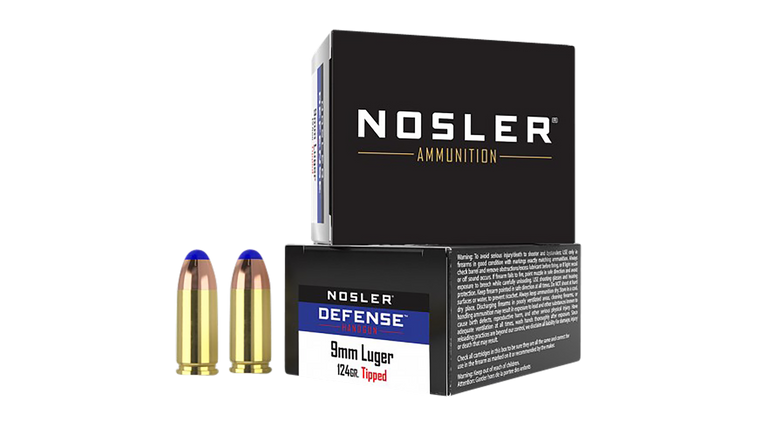 Nosler Defense, Nos 37151 Defense  9mm+p  124 Bt             20/10