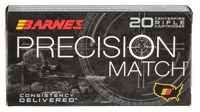 Barnes Bullets Precision Match, Brns 30814 Bb6crdm1    6mmcrd    112 Mb      20/10