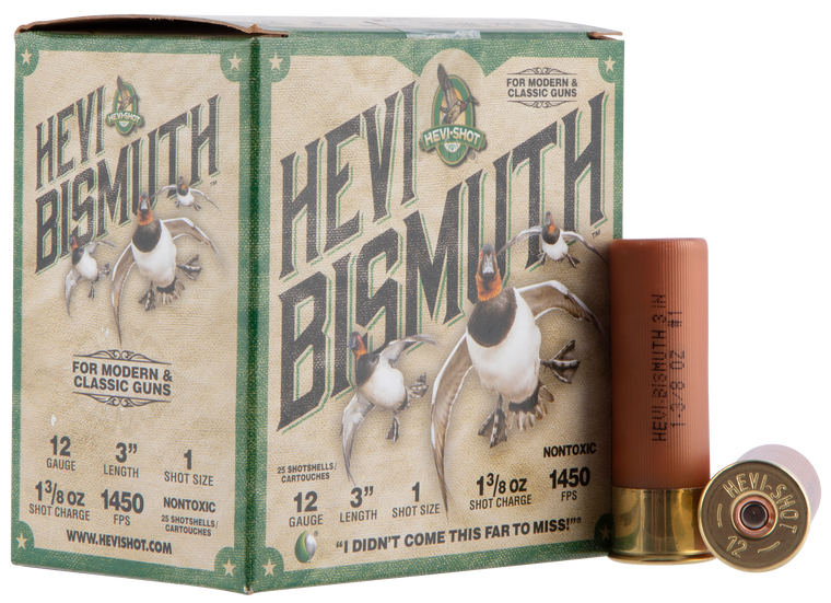 Hevishot Hevi-bismuth, Hevi Hs14001 Bismuth Wf   12 3in   1   13/8  25/10