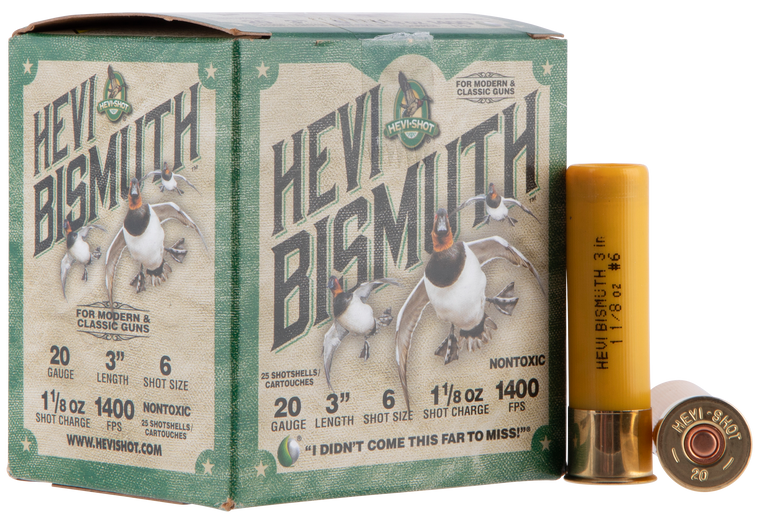 Hevishot Hevi-bismuth, Hevi Hs17006 Bismuth Wf   20 3in   6   11/8  25/10