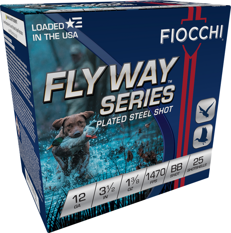 Fiocchi Flyway, Fio 1235stbb  Flyway     12 3.5 Bb  Sht 13/8 25/10