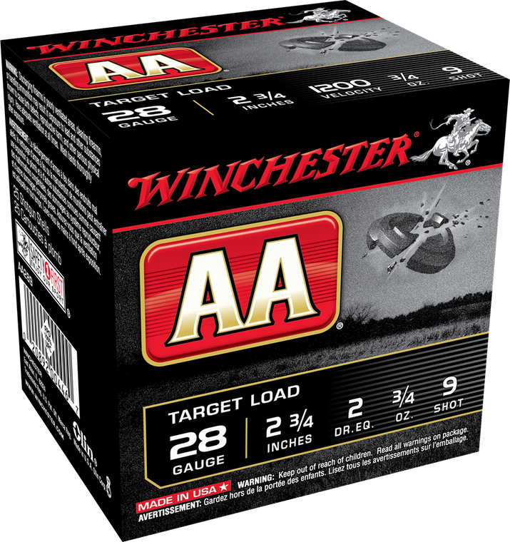 Winchester Ammo Aa, Win Aa289      Aa Target    28 2.75 8sht 3/4 25/10