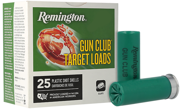 Remington Ammunition Gun Club, Rem 20232 Gc127    Gun Club 12ga   7sht 11/8 25/10