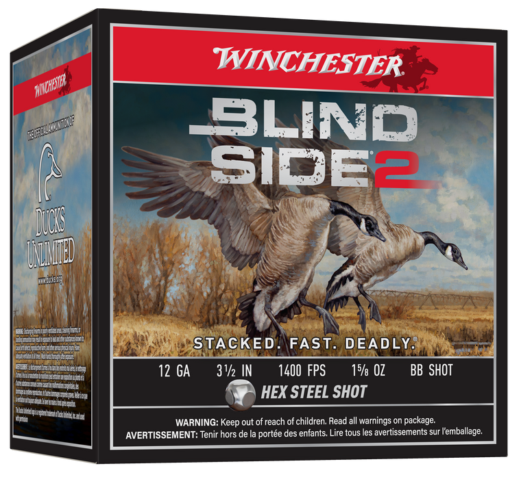 Winchester Ammo Blind Side 2, Win Xbs12lbb   Blindside2  12 3.5 Bb St 15/8 25/10