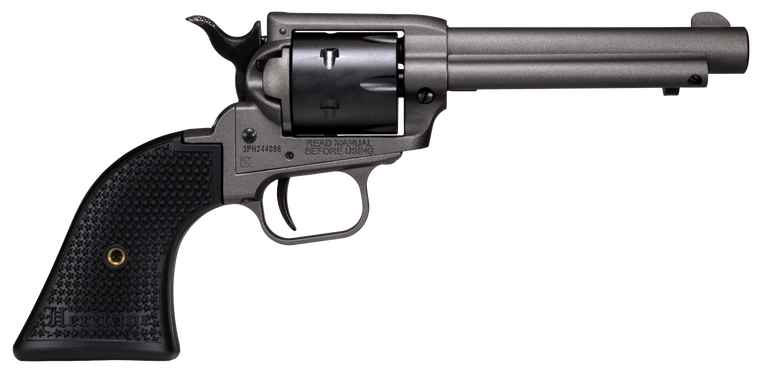 Heritage Mfg Rough Rider, Her Srr22c4        Rr Stl     22lr 4.75 6r Tng/gry