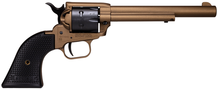 Heritage Mfg Rough Rider, Her Srr22a6        Rr Stl     22lr 6.5  6r   Bbrnz