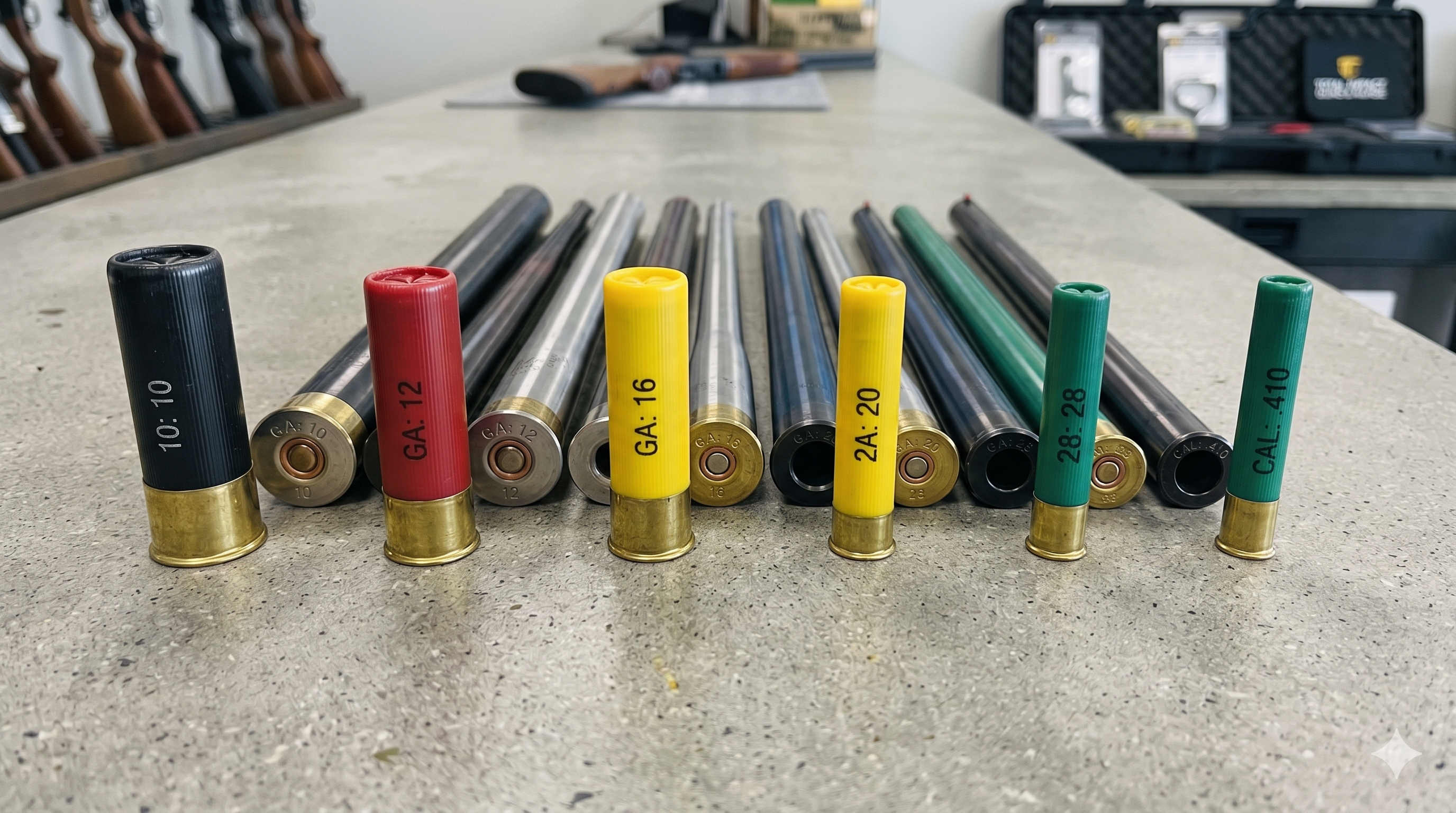 Shotgun Gauges Explained: 10, 12, 16, 20, 28, and .410