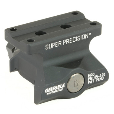 実物 Geissele Super Precision MRO mount Geissele Automatics Super Precision MRO Mount - Black for Trijicon
