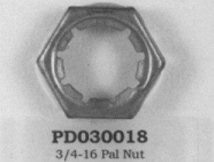 PD030018 PALNUT - 3/4-16