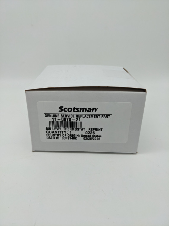 11-0670-21 BIN LEVEL THERMOSTAT
