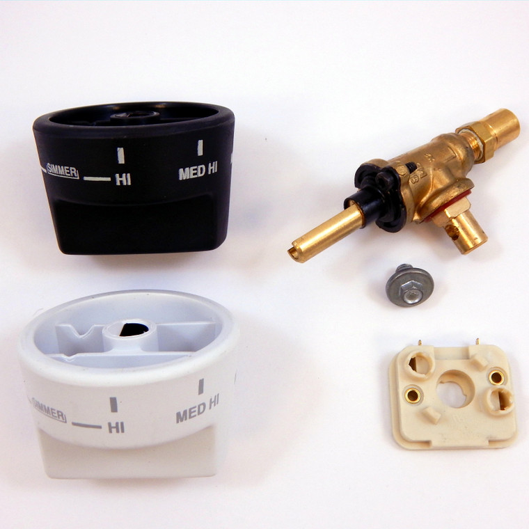 G50012681 VIKING RANGE TOP BURNER VALVE & KNOB KIT, COMES WITH NEW SWITCH ( BEFORE 8/9/2002)