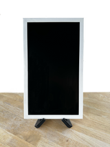 Front view of the 24-inch Smart Display mounted on the stand, providing a clean and modern setup for desks or tables.