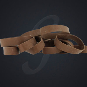 12 pack of Brown Luxe "Medium" Grand Band replacement rubber bands 12 pack of Brown Luxe "Medium" Grand Band replacement rubber bands