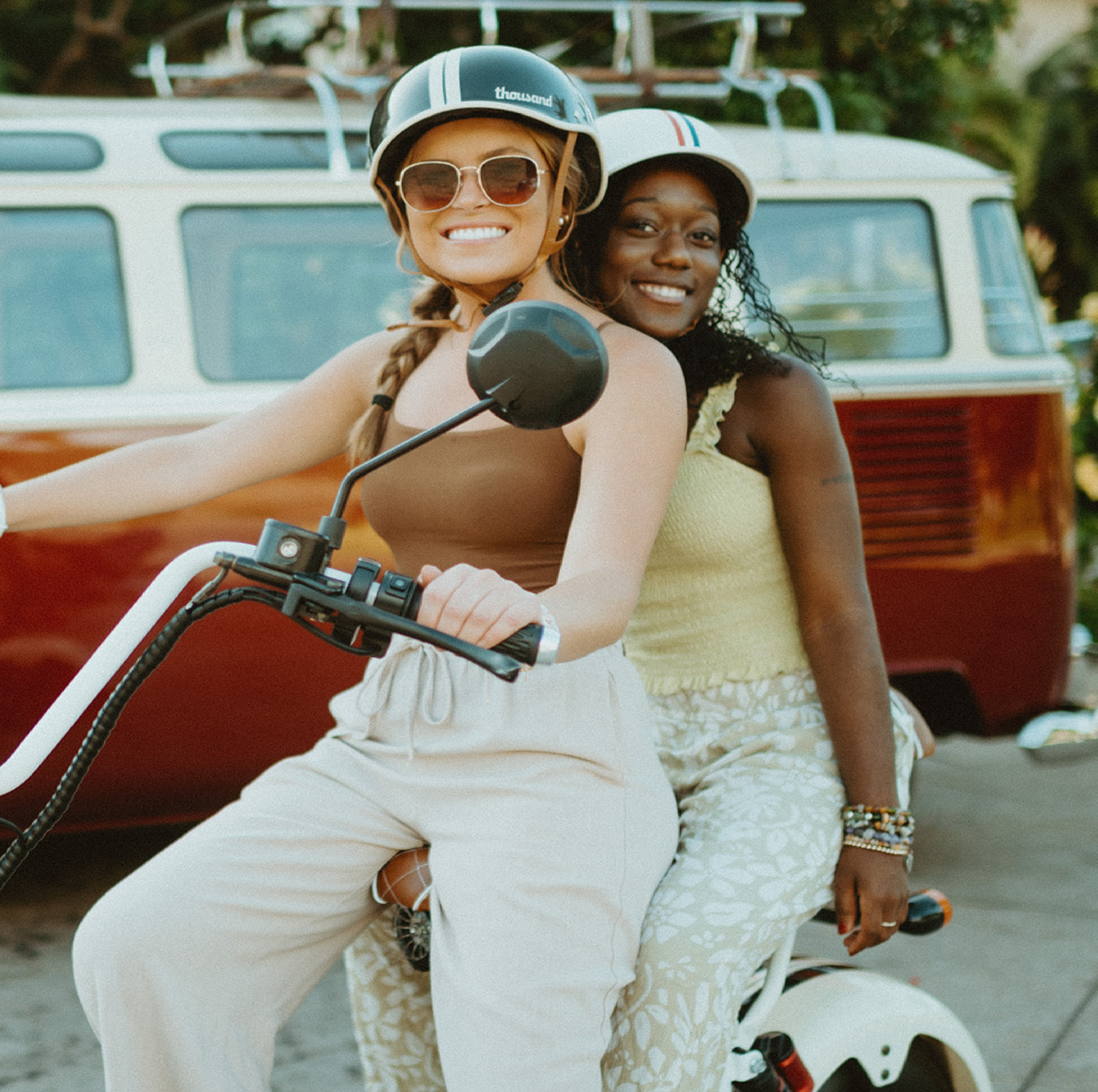 woman riding on Island Cruzers
