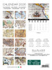ANTIQUE MAPS - 6 x 8 DESK CALENDAR
