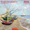 MER DES PEINTRES / PAINTERS OF THE SEA - 12 x 12 WALL CALENDAR