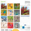 OISEAUX / BIRDS - 12 x 12 WALL CALENDAR