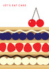 Let's Eat Cake | General Greeting Card | Nelson Line Studio