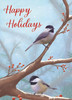 Birds In The Snow - Christmas Box - 12 Cds/Env | Christmas & Holiday Greeting Card | Nelson Line Studio