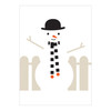 Snowman | Christmas Greeting Card | Dicky Bird
