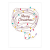Tangled Lights | Christmas Greeting Card | Dicky Bird