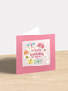 Birthday Butterfly - 5 x 5" Birthday Card