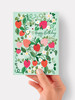 Birthday Strawberry - 4.75 x 6.75" Birthday Card
