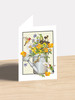 Four Hummingbirds - 4.5 x 6.25 Birthday Card