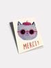 Merci Cat | Thank You Greeting Card | Charley Rabbit