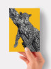 Sleeping Leopard - 4.5 x 6.25 Card