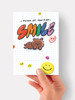 Think of You Smile - 4.5 x 6.25" Card