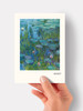 Waterlilies - 4.5 x 6.25 Card