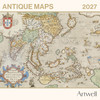 ANTIQUE MAPS 12 x 12 ARTWELL CALENDAR