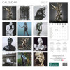 AUGUSTE RODIN 12 x 12 ALLALUNA CALENDAR
