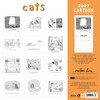 CATS 12 x 12 CARTOON CALENDAR