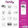 FAMILY 12 x 12 CARTOON CALENDAR