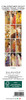 KLIMT BOOKMARK 2 x 8 ALLALUNA CALENDAR