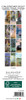 MONET BOOKMARK 2 x 8 ALLALUNA CALENDAR