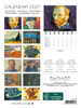 VAN GOGH 6 x 8 ALLALUNA CALENDAR