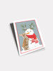 Bunny Snowman - 4.5 x 6.25 Christmas Card