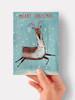Christmas Reindeer - 4 x 6 Christmas Card